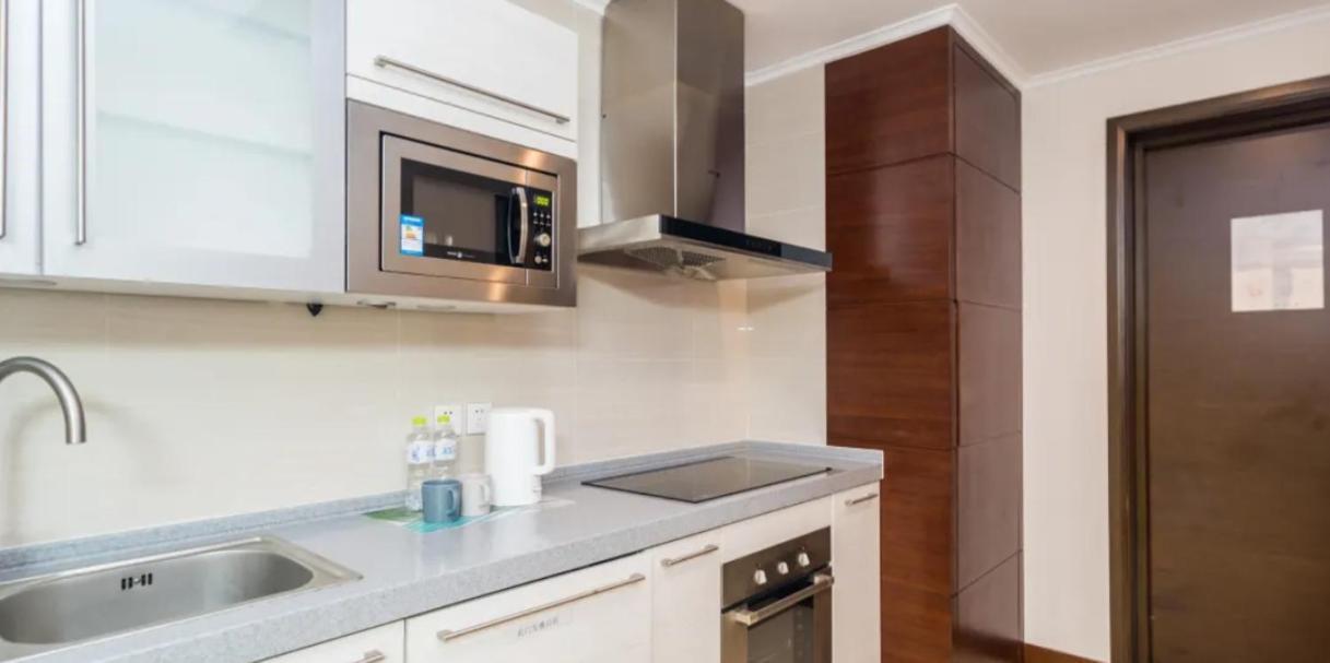 Qingdao Jinshan We+ Holiday Apartment Exterior foto
