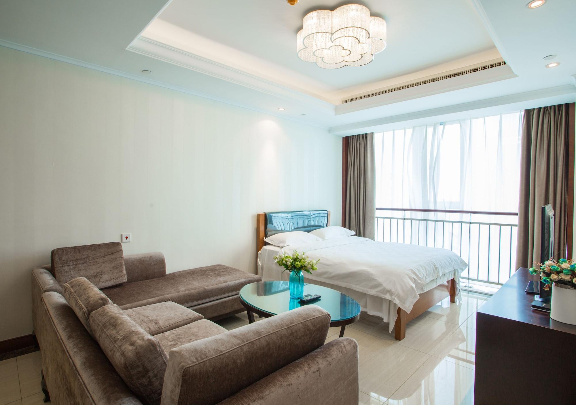 Qingdao Jinshan We+ Holiday Apartment Exterior foto