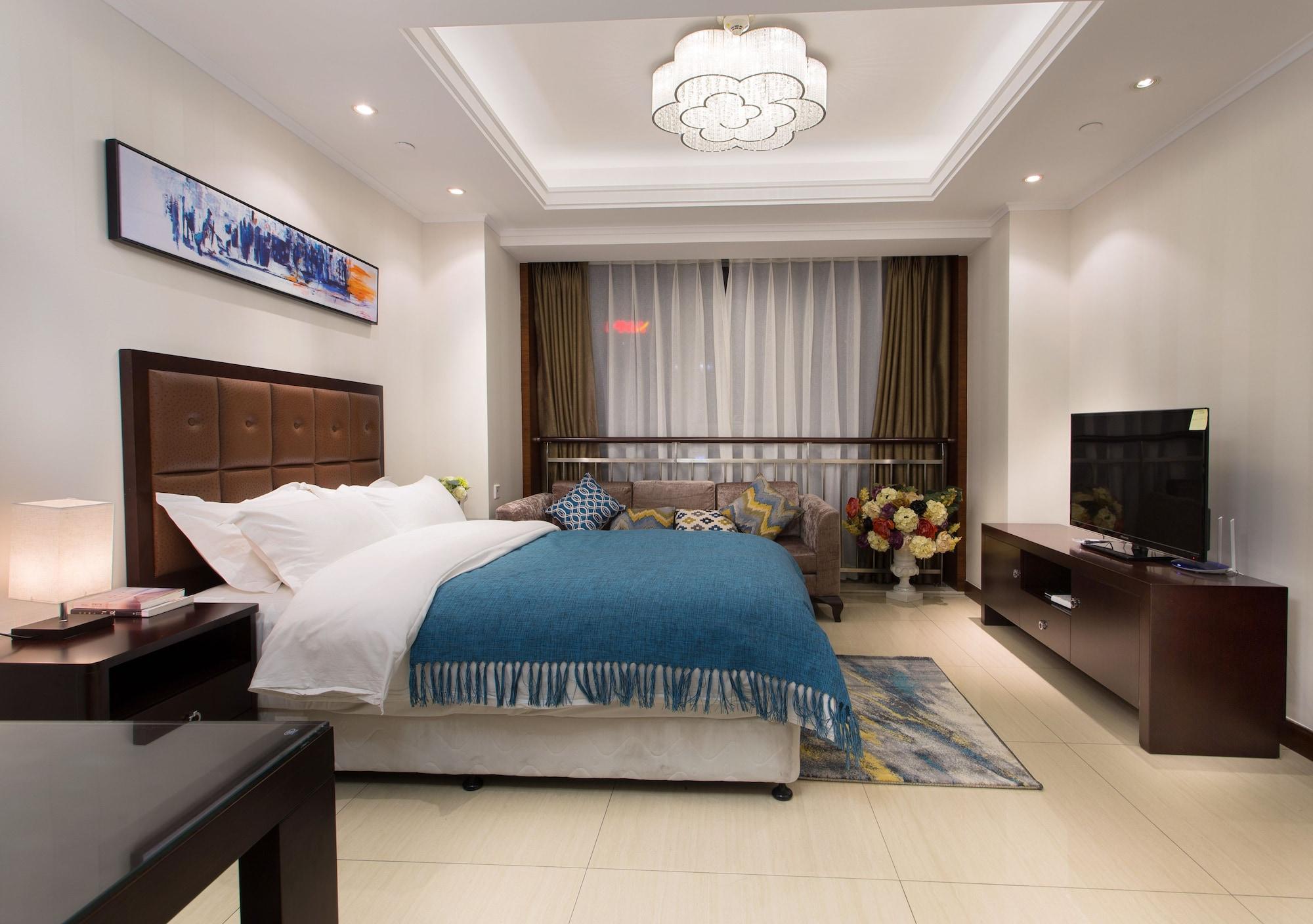 Qingdao Jinshan We+ Holiday Apartment Exterior foto