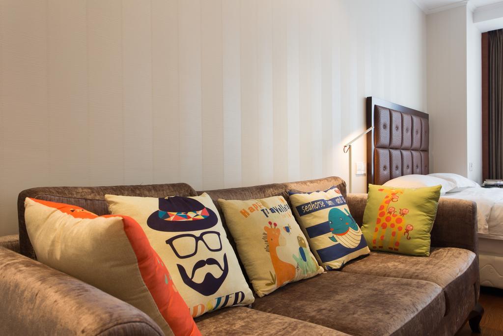 Qingdao Jinshan We+ Holiday Apartment Exterior foto