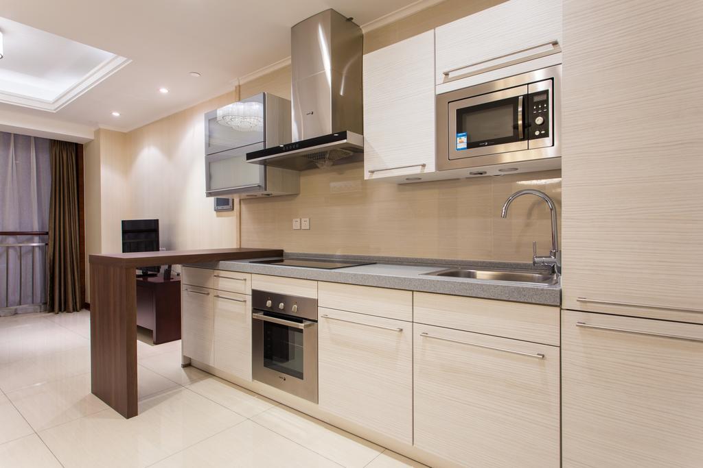 Qingdao Jinshan We+ Holiday Apartment Exterior foto