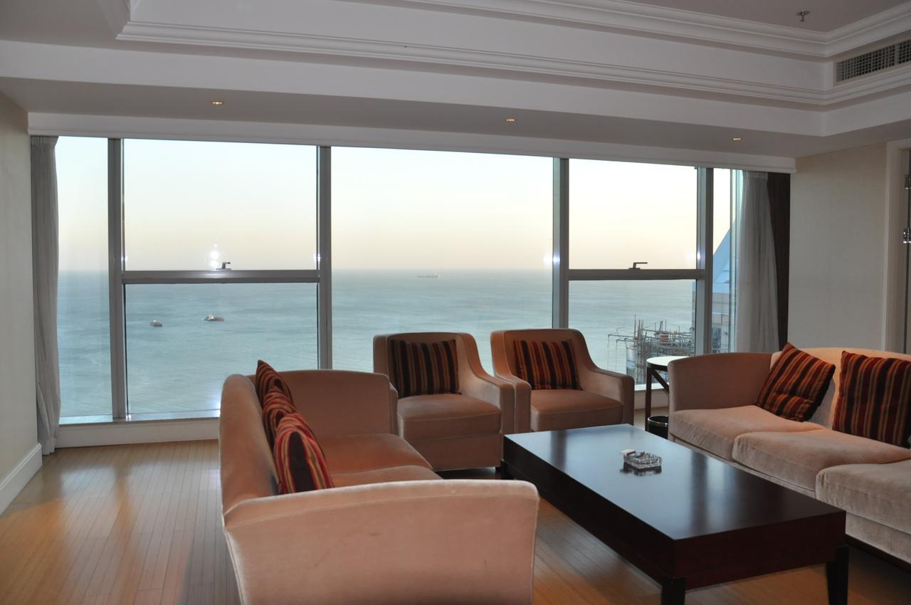 Qingdao Jinshan We+ Holiday Apartment Exterior foto