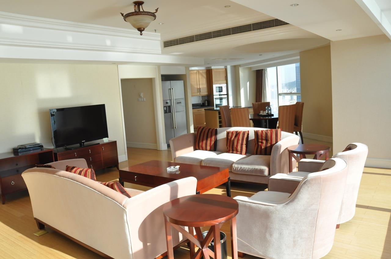 Qingdao Jinshan We+ Holiday Apartment Exterior foto