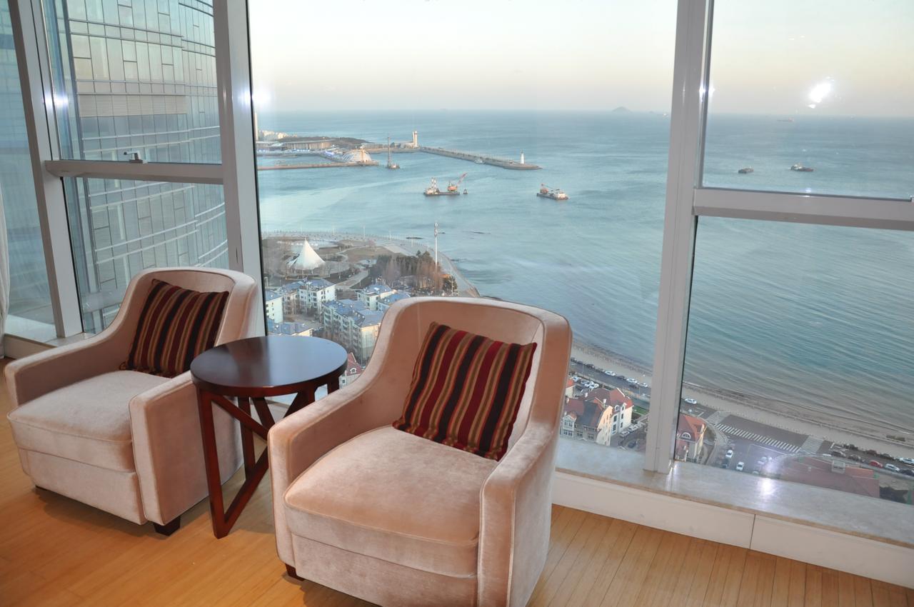 Qingdao Jinshan We+ Holiday Apartment Exterior foto